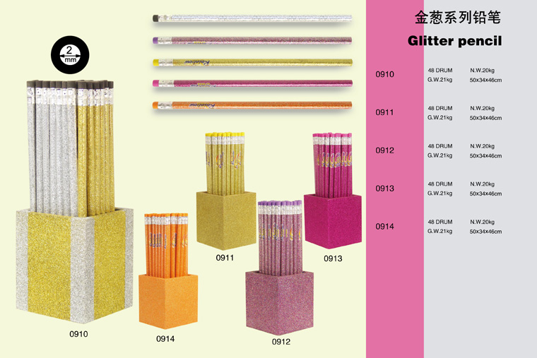 金蔥系列鉛筆Glitter Pencil3.jpg